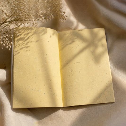 Bharat Script Notebook & Pen Combo | Ivory White