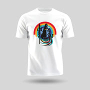 Bhagwan Shiv | Round Neck Unisex T-Shirt | Pure Cotton Luv My India Fashion | Luv My India Spiritual T-Shirt