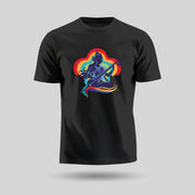 Maa Saraswati | Round Neck Unisex T-Shirt | Pure Cotton Luv My India Fashion | Luv My India Spiritual T-Shirt