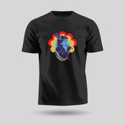 Bhagwan Krishna | Round Neck Unisex T-Shirt | Pure Cotton Luv My India Fashion | Luv My India Spiritual T-Shirt