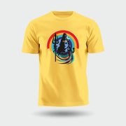 Bhagwan Shiv | Round Neck Unisex T-Shirt | Pure Cotton Luv My India Fashion | Luv My India Spiritual T-Shirt