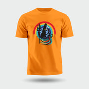 Bhagwan Shiv | Round Neck Unisex T-Shirt | Pure Cotton Luv My India Fashion | Luv My India Spiritual T-Shirt