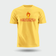 Vakratunda Mahakaya Mantra | Round Neck Unisex T-Shirt | Pure Cotton Luv My India Fashion | Ganesh Chaturthi Spiritual T-Shirt