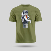 Vakratunda Mahakaya With Bappa’s Blessings | Round Neck Unisex T-Shirt | Pure Cotton Luv My India Fashion | Ganesh Chaturthi Spiritual T-Shirt