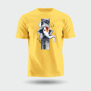 Vakratunda Mahakaya With Bappa’s Blessings | Round Neck Unisex T-Shirt | Pure Cotton Luv My India Fashion | Ganesh Chaturthi Spiritual T-Shirt