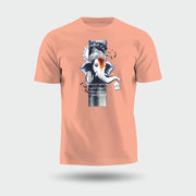 Vakratunda Mahakaya With Bappa’s Blessings | Round Neck Unisex T-Shirt | Pure Cotton Luv My India Fashion | Ganesh Chaturthi Spiritual T-Shirt