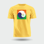 Ganpati Bappa Tricolour | Round Neck Unisex T-Shirt | Pure Cotton Luv My India Fashion | Ganesh Chaturthi Spiritual T-Shirt