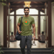 Vakratunda Mahakaya | Round Neck Unisex T-Shirt | Pure Cotton Luv My India Fashion | Ganesh Chaturthi Spiritual T-Shirt