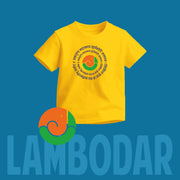 Vakratunda Mahakaya | Tricolour Round Neck Kids’ Unisex T-Shirt | Pure Cotton Luv My India Fashion | Ganesh Chaturthi Spiritual T-Shirt