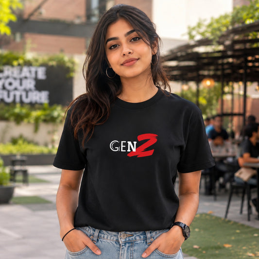 Driven By Love For India | Gen Z Unisex Pure Cotton T-Shirt