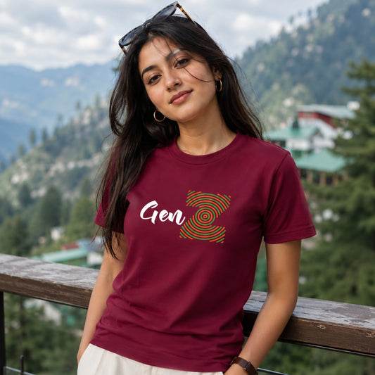 Indian Unstoppable | Gen Z Unisex Pure Cotton T-Shirt