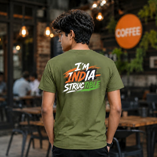 India-Structible | Gen Z Unisex Pure Cotton T-Shirt