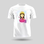 Maa Laxmi | Round Neck Unisex T-Shirt | Pure Cotton Luv My India Fashion | Narayani Spiritual T-Shirt