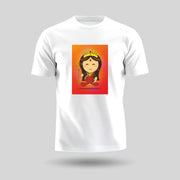 Durga Mata | Round Neck Unisex T-Shirt | Pure Cotton Luv My India Fashion | Goddess Durga Spiritual T-Shirt