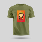 Durga Mata | Round Neck Unisex T-Shirt | Pure Cotton Luv My India Fashion | Goddess Durga Spiritual T-Shirt
