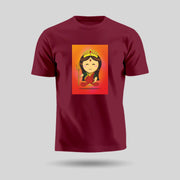 Durga Mata | Round Neck Unisex T-Shirt | Pure Cotton Luv My India Fashion | Goddess Durga Spiritual T-Shirt
