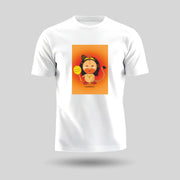 Lord Hanuman | Round Neck Unisex T-Shirt | Pure Cotton Luv My India Fashion | Bajrangbali Spiritual T-Shirt