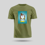 Lord Shiva | Round Neck Unisex T-Shirt | Pure Cotton Luv My India Fashion | Mahadev Spiritual T-Shirt