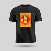 Lord Hanuman | Round Neck Unisex T-Shirt | Pure Cotton Luv My India Fashion | Bajrangbali Spiritual T-Shirt
