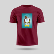 Lord Shiva | Round Neck Unisex T-Shirt | Pure Cotton Luv My India Fashion | Mahadev Spiritual T-Shirt