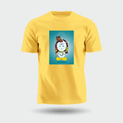 Lord Shiva | Round Neck Unisex T-Shirt | Pure Cotton Luv My India Fashion | Mahadev Spiritual T-Shirt