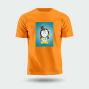 Lord Shiva | Round Neck Unisex T-Shirt | Pure Cotton Luv My India Fashion | Mahadev Spiritual T-Shirt