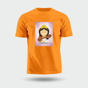 Saraswati Mata | Round Neck Unisex T-Shirt | Pure Cotton Luv My India Fashion | Goddess Saraswati Spiritual T-Shirt