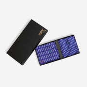 His & Her Set | Bharat | Luv My India Blue Premium Pocket Square And Scarf Combo | Digital Print Patriotic Combo | 33x33 CM Bemberg Silk Pocket Square | 150x45 CM Bemberg Silk Scarf