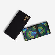 His & Her Set | Peacock Feathers | Luv My India Premium Pocket Square And Scarf Combo | Digital Print Patriotic Combo | 33x33 CM Bemberg Silk Pocket Square | 150x45 CM Bemberg Silk Scarf