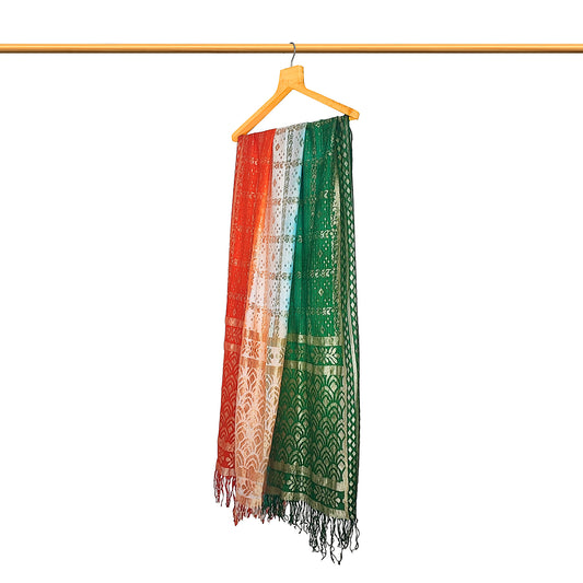 Rasal Tricolour Dupatta
