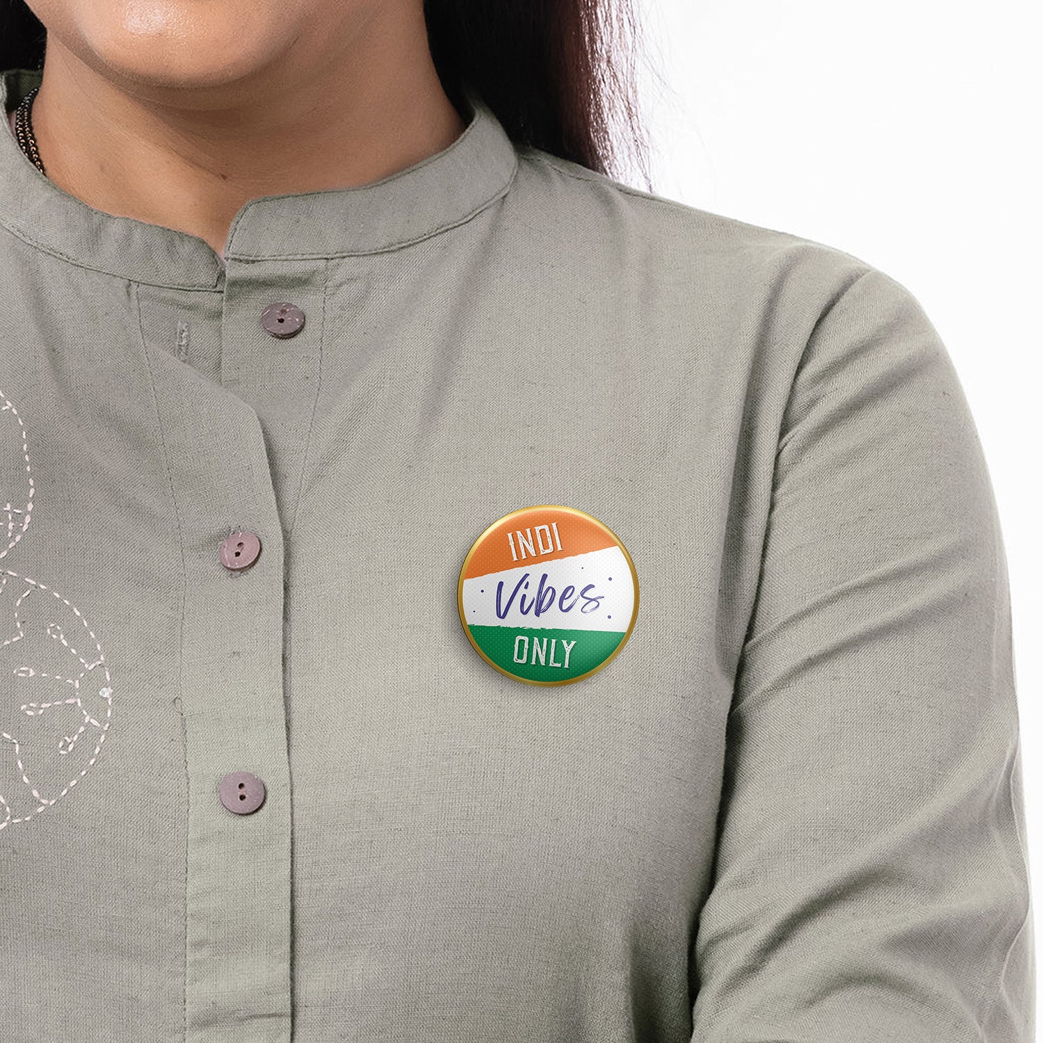 Indi Vibes Only Badges