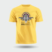 Rafale | Round Neck Patriotic Unisex T-Shirt | Pure Cotton Luv My India Fashion | Indian Defence T-Shirt