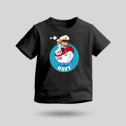 Indian Navy | Round Neck Kids’ Unisex T-Shirt | Pure Cotton Luv My India Fashion | Patriotic T-Shirt