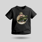 Indian Army | Round Neck Kids’ Unisex T-Shirt | Pure Cotton Luv My India Fashion | Patriotic T-Shirt