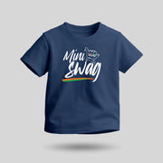 Mini Swag | Round Neck Kids’ Unisex T-Shirt | Pure Cotton Luv My India Fashion | Patriotic T-Shirt