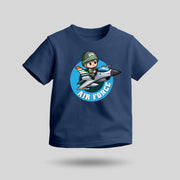 Indian Air Force | Round Neck Kids’ Unisex T-Shirt | Pure Cotton Luv My India Fashion | Patriotic T-Shirt