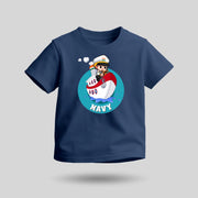 Indian Navy | Round Neck Kids’ Unisex T-Shirt | Pure Cotton Luv My India Fashion | Patriotic T-Shirt