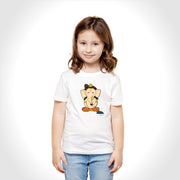 Lord Ganesha | Round Neck Kids’ Unisex T-Shirt | Pure Cotton Luv My India Fashion | Ganpati Bappa Spiritual T-Shirt