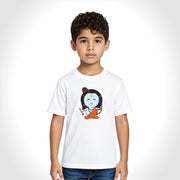 Lord Ram | Round Neck Kids’ Unisex T-Shirt | Pure Cotton Luv My India Fashion | Shri Ram Spiritual T-Shirt
