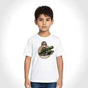 Indian Army | Round Neck Kids’ Unisex T-Shirt | Pure Cotton Luv My India Fashion | Patriotic T-Shirt