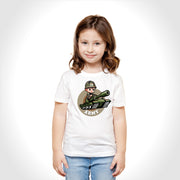 Indian Army | Round Neck Kids’ Unisex T-Shirt | Pure Cotton Luv My India Fashion | Patriotic T-Shirt