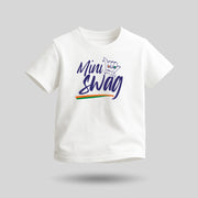 Mini Swag | Round Neck Kids’ Unisex T-Shirt | Pure Cotton Luv My India Fashion | Patriotic T-Shirt