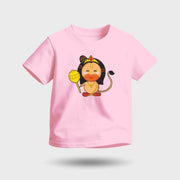 Lord Hanuman | Round Neck Kids’ Unisex T-Shirt | Pure Cotton Luv My India Fashion | Bajrangbali Spiritual T-Shirt