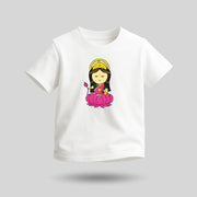 Maa Laxmi | Round Neck Kids’ Unisex T-Shirt | Pure Cotton Luv My India Fashion | Narayani Spiritual T-Shirt
