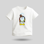 Lord Shiva | Round Neck Kids’ Unisex T-Shirt | Pure Cotton Luv My India Fashion | Mahadev Spiritual T-Shirt