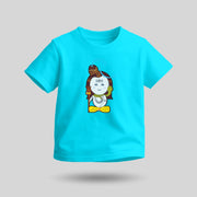 Lord Shiva | Round Neck Kids’ Unisex T-Shirt | Pure Cotton Luv My India Fashion | Mahadev Spiritual T-Shirt
