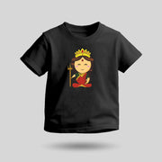 Maa Durga | Round Neck Kids’ Unisex T-Shirt | Pure Cotton Luv My India Fashion | Goddess Durga Spiritual T-Shirt