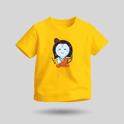 Lord Ram | Round Neck Kids’ Unisex T-Shirt | Pure Cotton Luv My India Fashion | Shri Ram Spiritual T-Shirt