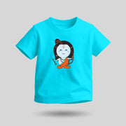 Lord Ram | Round Neck Kids’ Unisex T-Shirt | Pure Cotton Luv My India Fashion | Shri Ram Spiritual T-Shirt