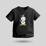 Lord Krishna | Round Neck Kids’ Unisex T-Shirt | Pure Cotton Luv My India Fashion | Shri Krishna Spiritual T-Shirt